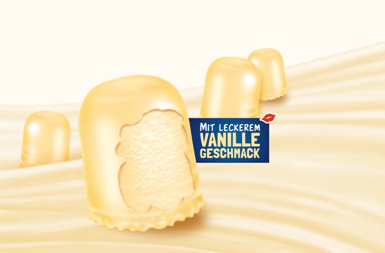 Limited Edition: Super Dickmann’s Mousse mit Vanillegeschmack